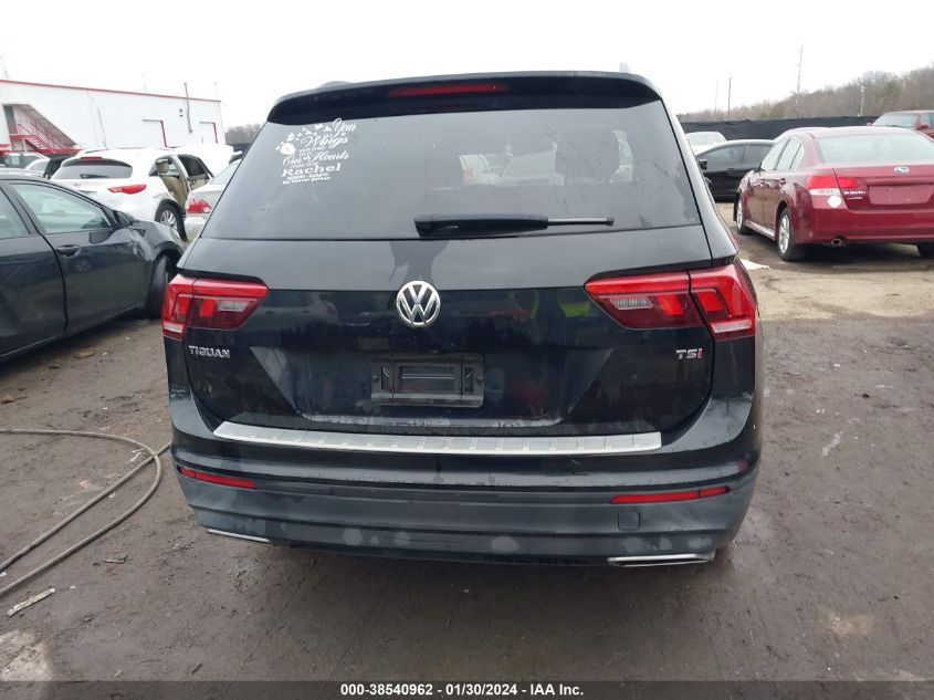 2018 VOLKSWAGEN TIGUAN 2.0T S - 3VV1B7AX3JM077237