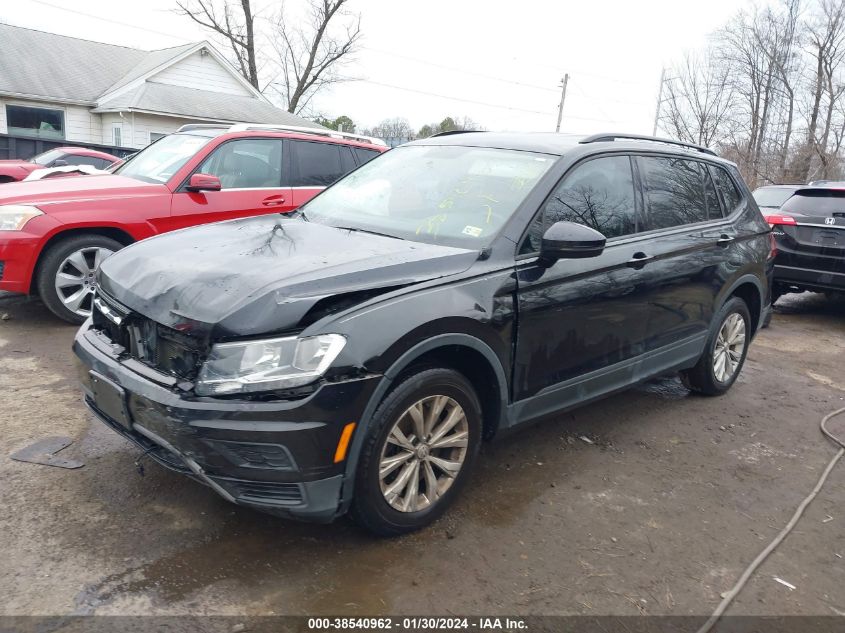 2018 VOLKSWAGEN TIGUAN 2.0T S - 3VV1B7AX3JM077237