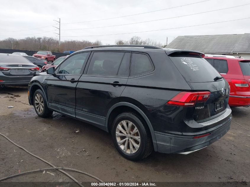 2018 VOLKSWAGEN TIGUAN 2.0T S - 3VV1B7AX3JM077237