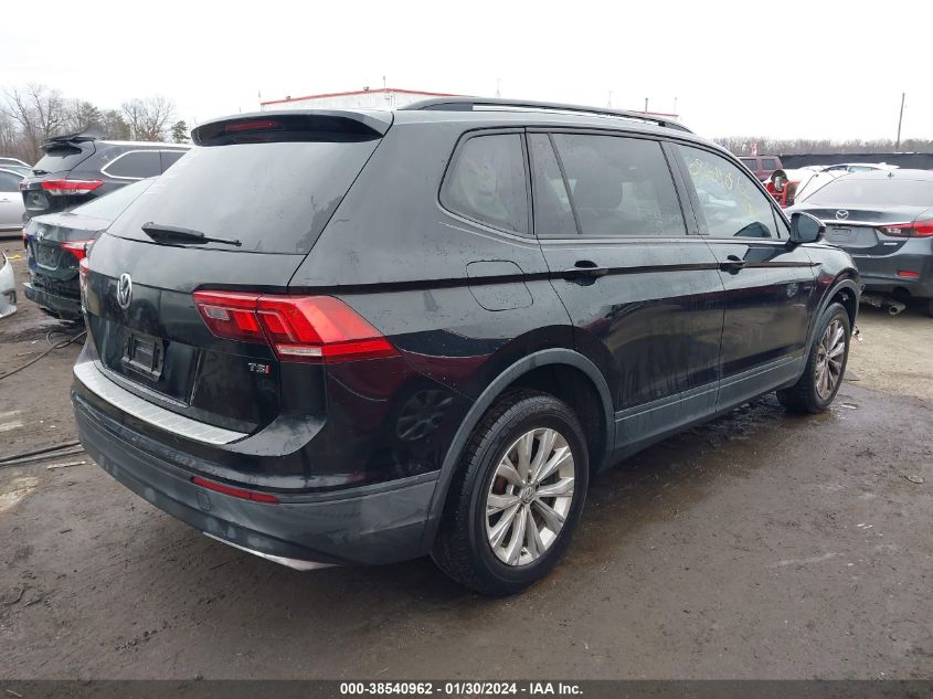 2018 VOLKSWAGEN TIGUAN 2.0T S - 3VV1B7AX3JM077237