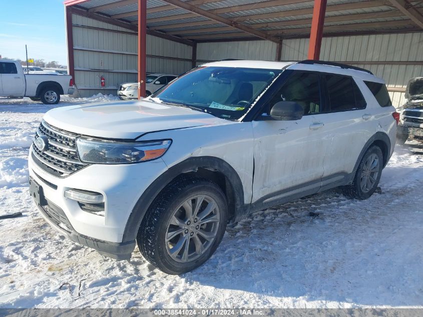 2020 FORD EXPLORER XLT - 1FMSK8DH5LGB82707