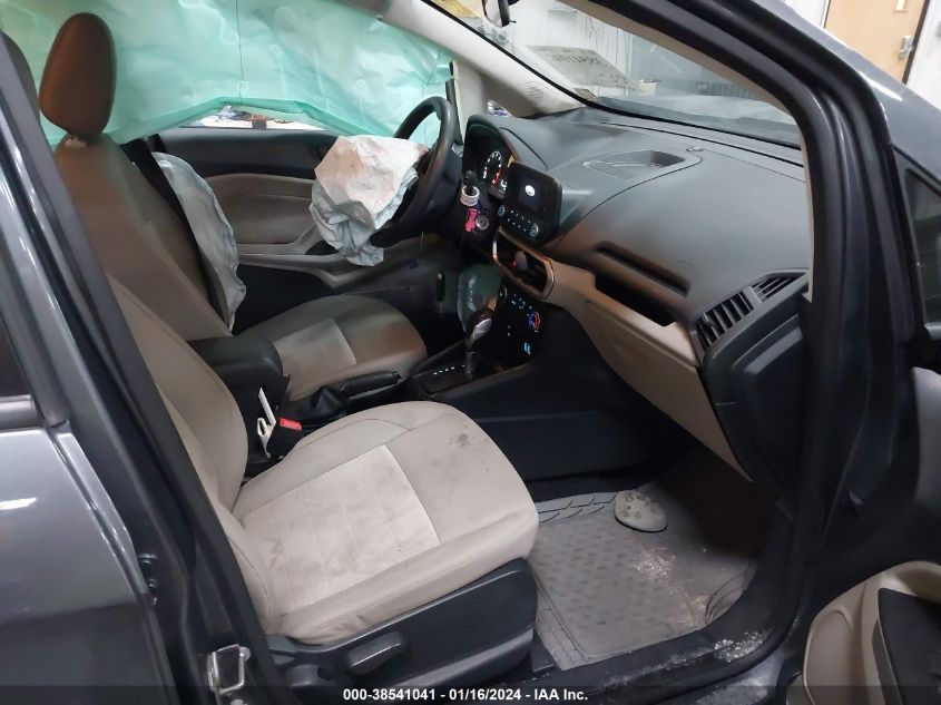 VIN MAJ3S2FE4KC279143 2019 FORD ECOSPORT S
