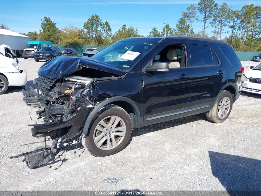 VIN 1FM5K8D83KGA90880 2019 FORD EXPLORER XLT