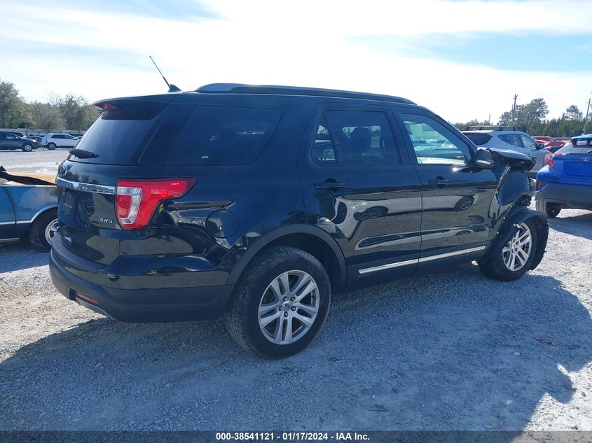 VIN 1FM5K8D83KGA90880 2019 FORD EXPLORER XLT