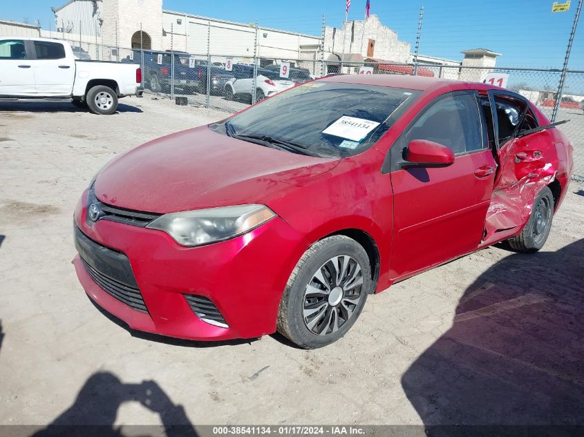 2016 TOYOTA COROLLA L/LE/LE PLS/PRM/S/S PLS - 5YFBURHE6GP526277