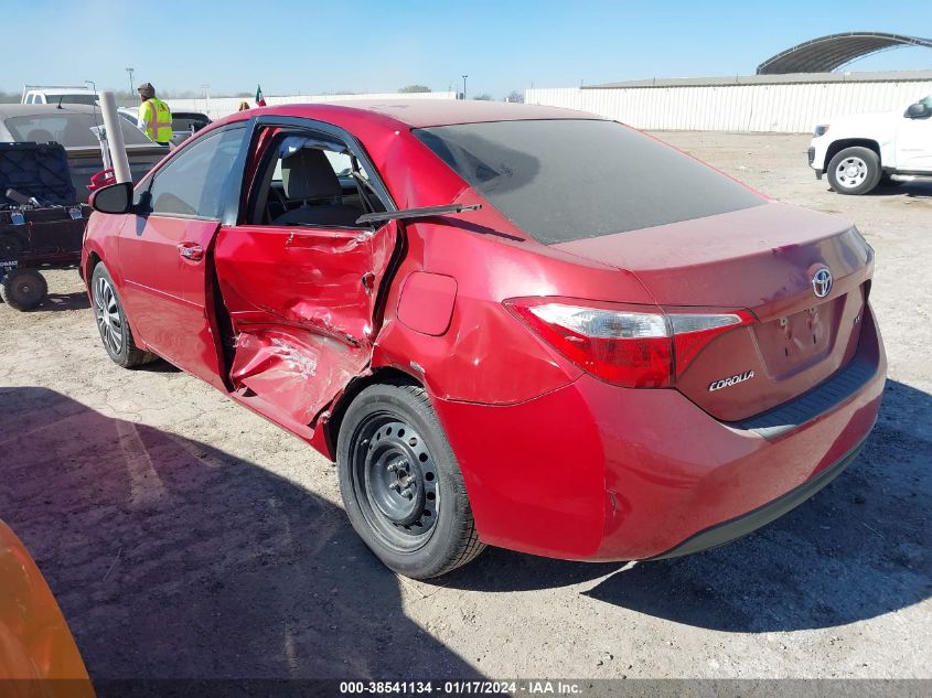2016 TOYOTA COROLLA L/LE/LE PLS/PRM/S/S PLS - 5YFBURHE6GP526277