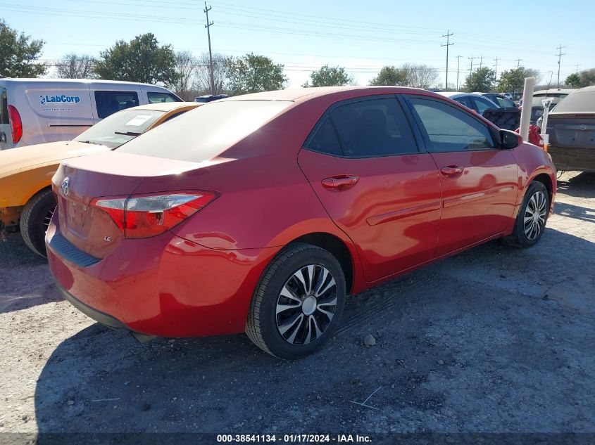 2016 TOYOTA COROLLA L/LE/LE PLS/PRM/S/S PLS - 5YFBURHE6GP526277