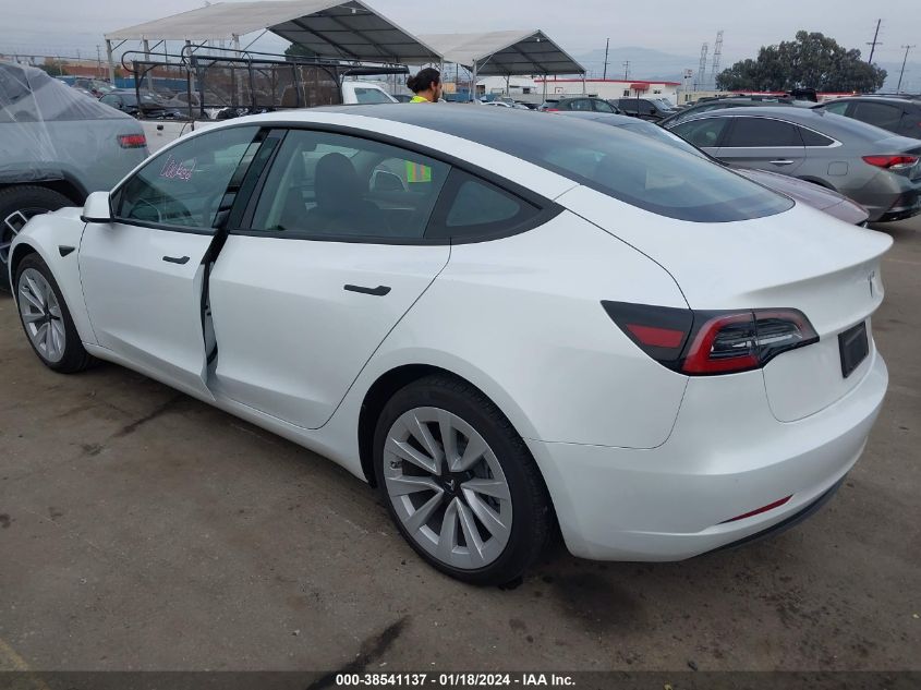 2023 TESLA MODEL 3 - 5YJ3E1EA8PF570233