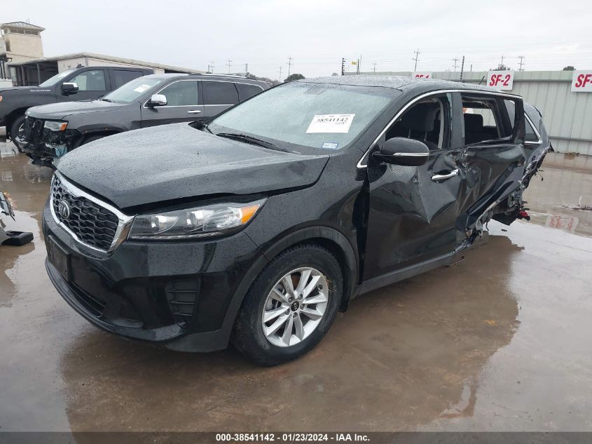 2019 KIA SORENTO 2.4L L - 5XYPG4A38KG578757