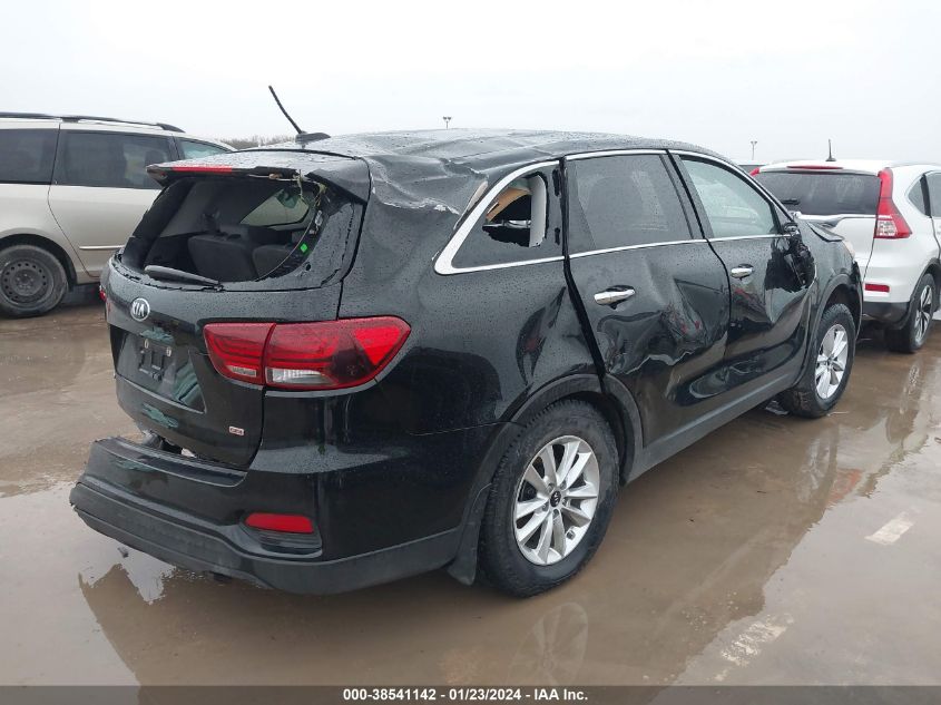 2019 KIA SORENTO 2.4L L - 5XYPG4A38KG578757