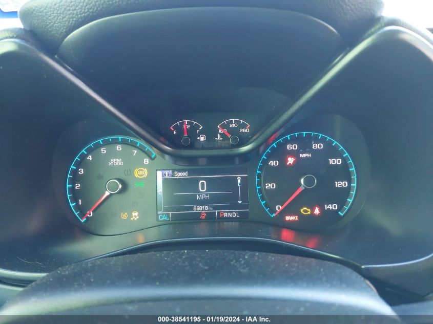 2017 CHEVROLET COLORADO LT - 1GCGSCENXH1223313
