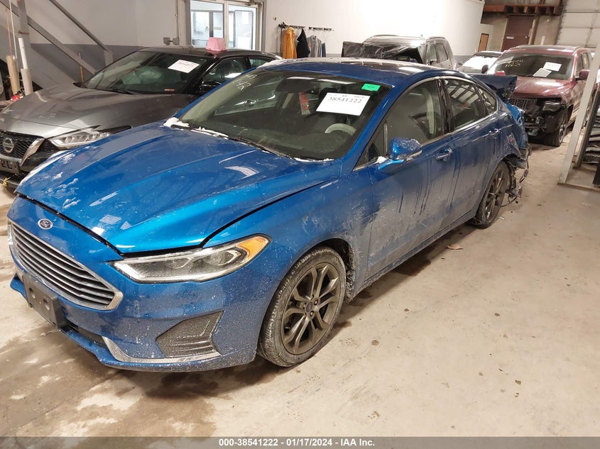VIN 3FA6P0CD7LR194105 2020 FORD FUSION SEL