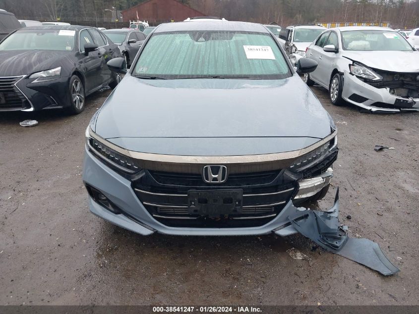 2022 HONDA ACCORD SPORT - 1HGCV1F38NA030761