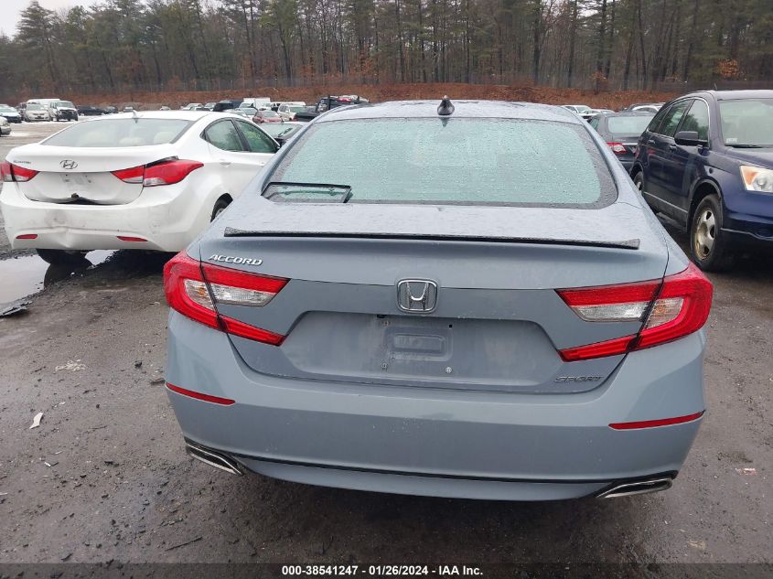 2022 HONDA ACCORD SPORT - 1HGCV1F38NA030761