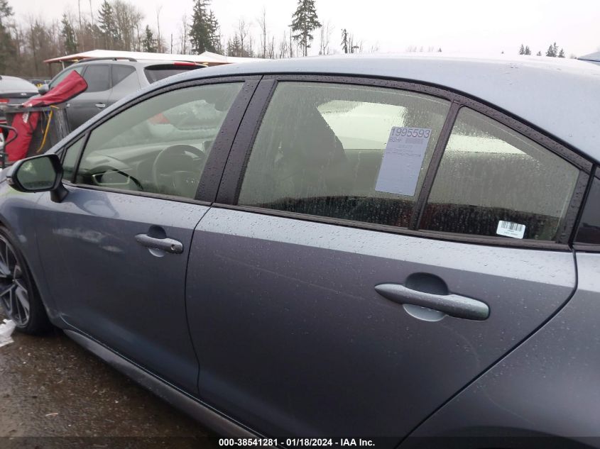 VIN JTDT4MCE7NJ097344 2022 TOYOTA COROLLA XSE