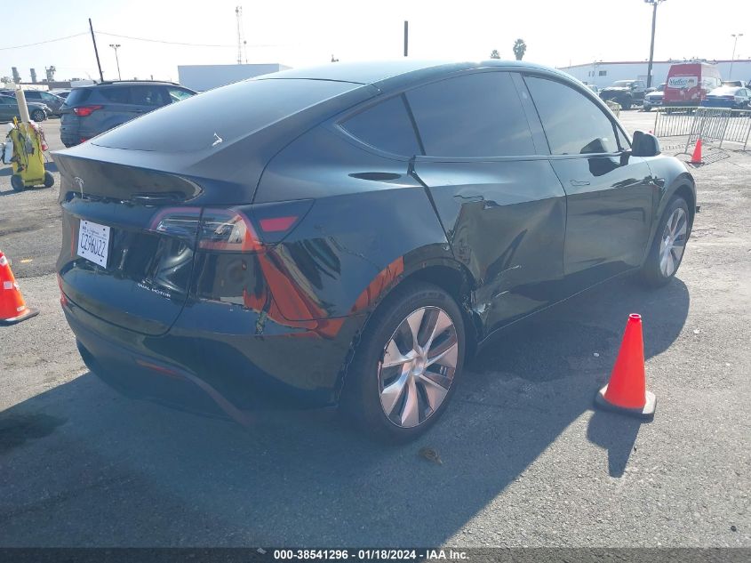 2023 TESLA MODEL Y AWD/LONG RANGE DUAL MOTOR ALL-WHEEL DRIVE - 7SAYGDEE0PA187407