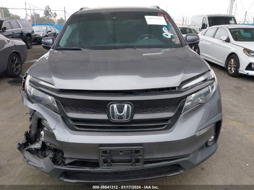 2021 HONDA PILOT SE - 5FNYF5H26MB014772