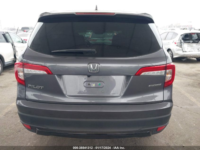 2021 HONDA PILOT SE - 5FNYF5H26MB014772