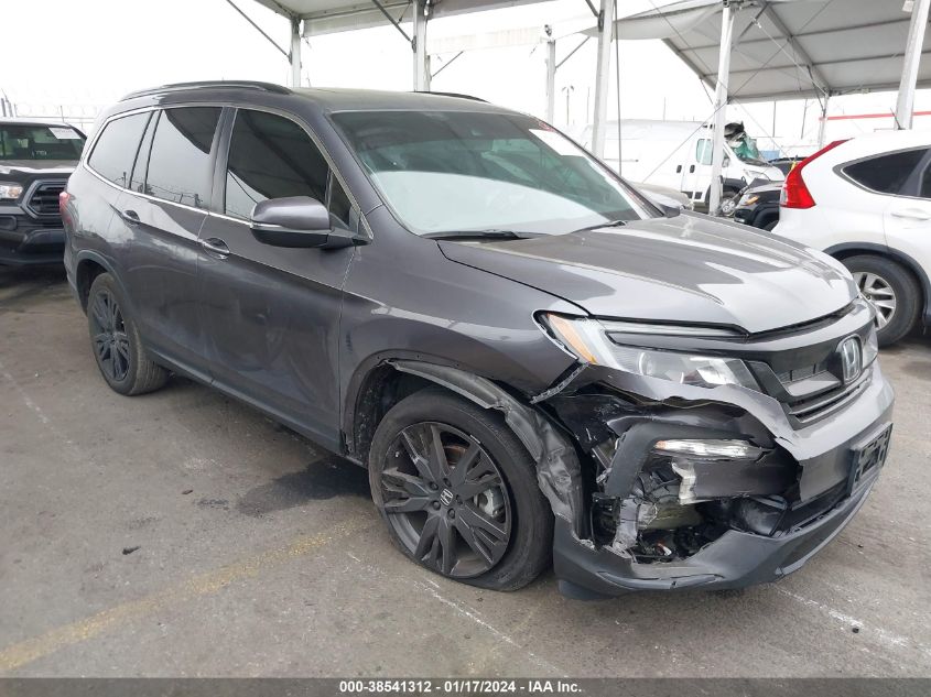 2021 HONDA PILOT SE - 5FNYF5H26MB014772