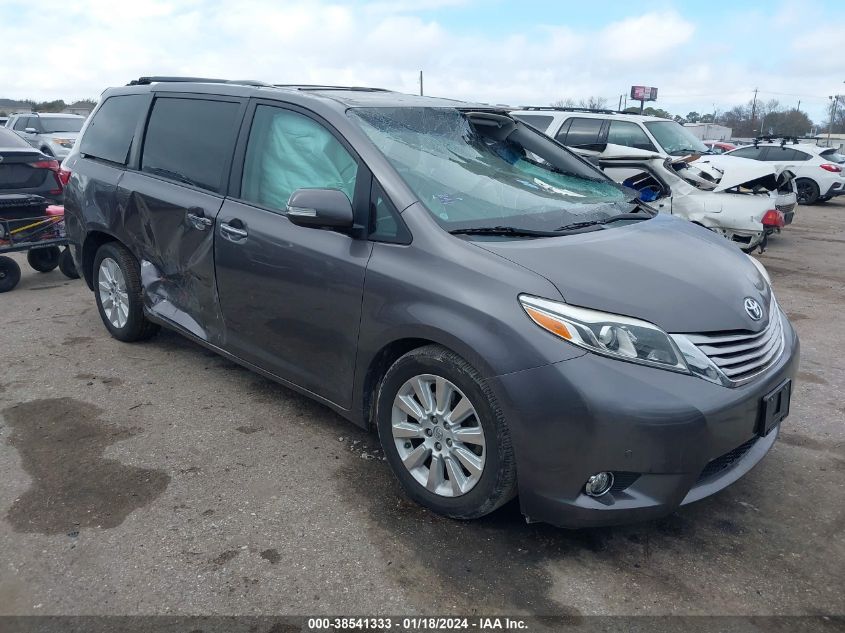 2015 TOYOTA SIENNA XLE/LIMITED - 5TDYK3DC0FS571450