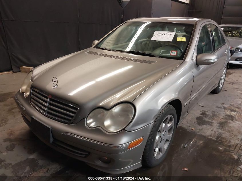 WDBRF92H16F767468 | 2006 MERCEDES-BENZ C 280