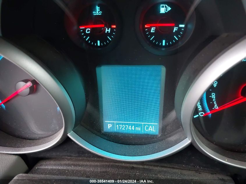2014 CHEVROLET CRUZE 1LT AUTO - 1G1PC5SB9E7170754