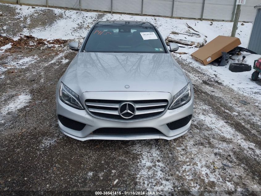 2016 MERCEDES-BENZ C 300 4MATIC/LUXURY 4MATIC/SPORT 4MATIC - 55SWF4KB9GU137396