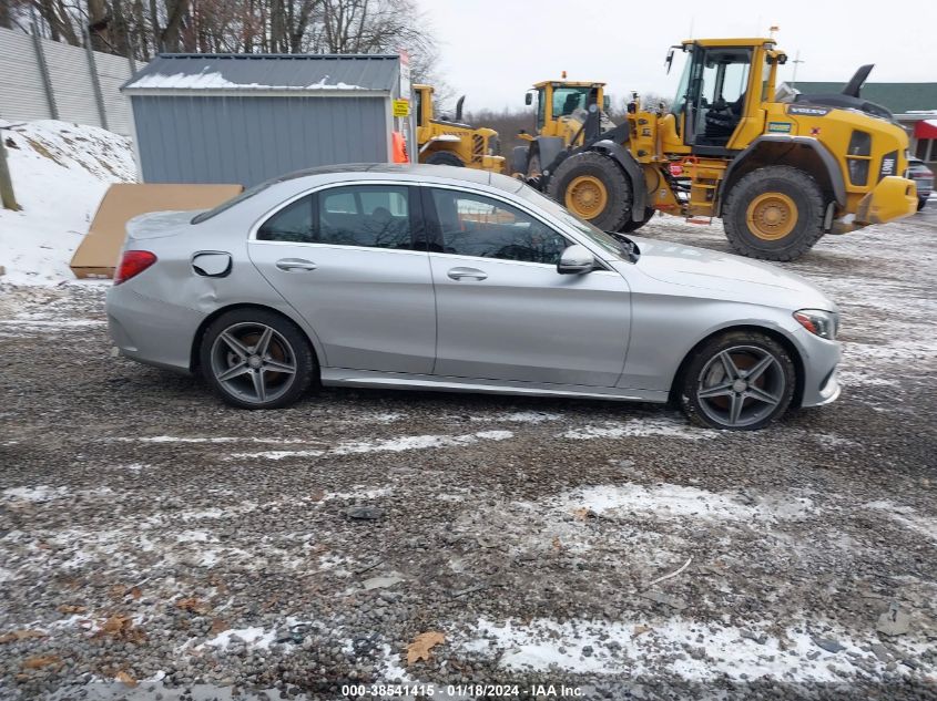 2016 MERCEDES-BENZ C 300 4MATIC/LUXURY 4MATIC/SPORT 4MATIC - 55SWF4KB9GU137396