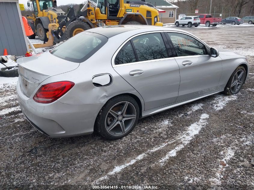 2016 MERCEDES-BENZ C 300 4MATIC/LUXURY 4MATIC/SPORT 4MATIC - 55SWF4KB9GU137396