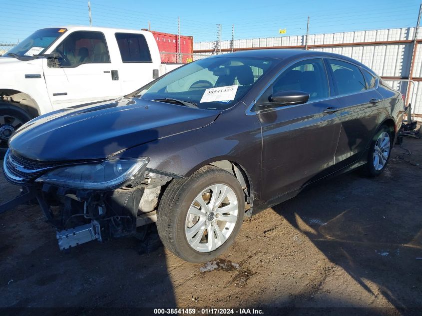 2016 CHRYSLER 200 TOURING - 1C3CCCFB2GN186608