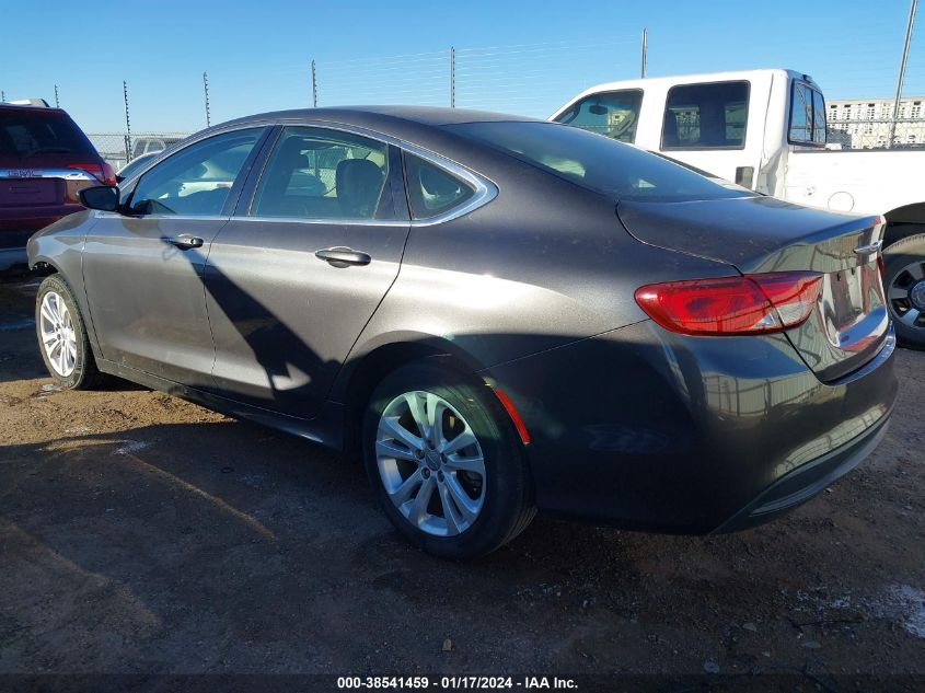 2016 CHRYSLER 200 TOURING - 1C3CCCFB2GN186608