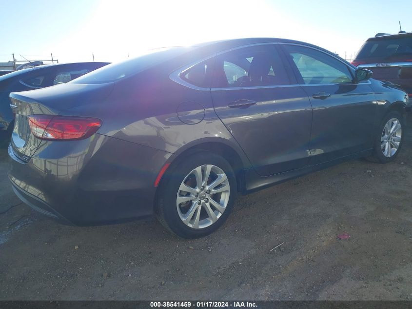 2016 CHRYSLER 200 TOURING - 1C3CCCFB2GN186608