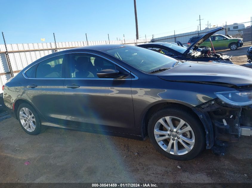 2016 CHRYSLER 200 TOURING - 1C3CCCFB2GN186608