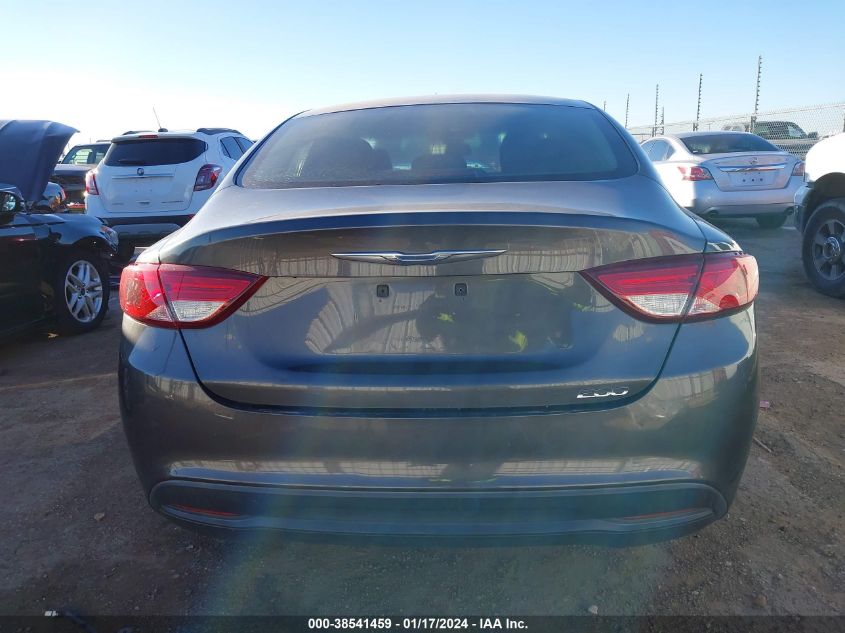 2016 CHRYSLER 200 TOURING - 1C3CCCFB2GN186608