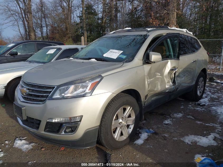 2014 CHEVROLET TRAVERSE 2LT - 1GNKVHKD0EJ353727