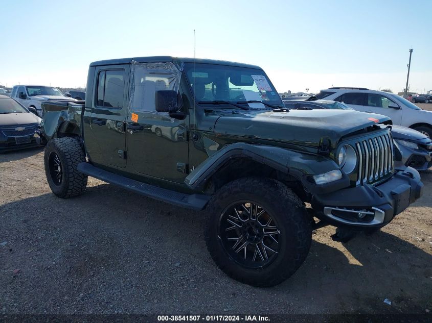 2021 JEEP GLADIATOR OVERLAND - 1C6HJTFG9ML592418