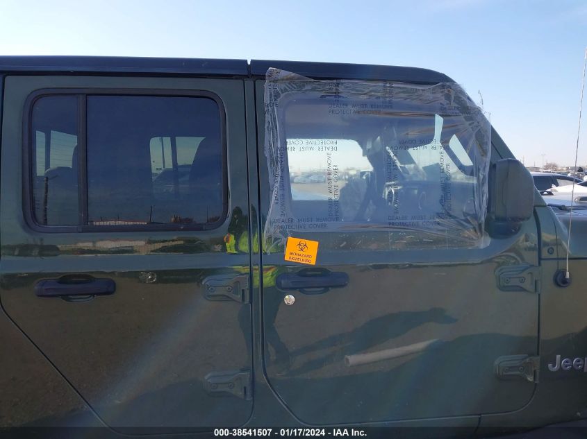 2021 JEEP GLADIATOR OVERLAND - 1C6HJTFG9ML592418
