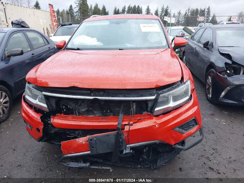 2019 VOLKSWAGEN TIGUAN SE/SEL/SEL R-LINE JET-BLACK/SEL R-LINE - 3VV2B7AXXKM050526