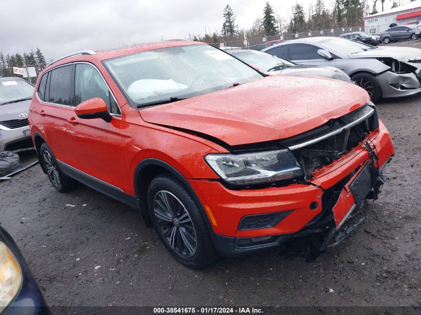 2019 VOLKSWAGEN TIGUAN SE/SEL/SEL R-LINE JET-BLACK/SEL R-LINE - 3VV2B7AXXKM050526