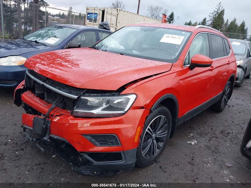 2019 VOLKSWAGEN TIGUAN SE/SEL/SEL R-LINE JET-BLACK/SEL R-LINE - 3VV2B7AXXKM050526