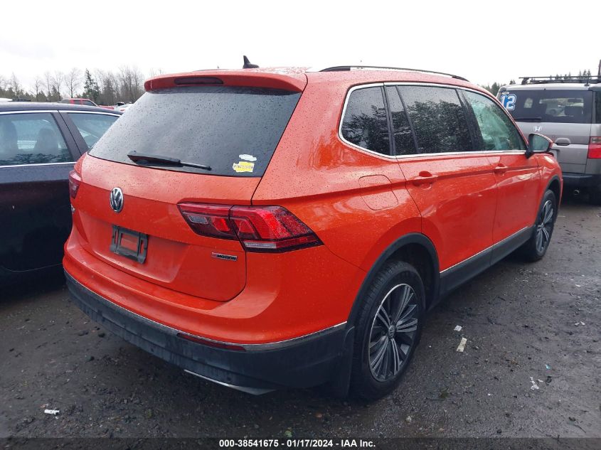 2019 VOLKSWAGEN TIGUAN SE/SEL/SEL R-LINE JET-BLACK/SEL R-LINE - 3VV2B7AXXKM050526