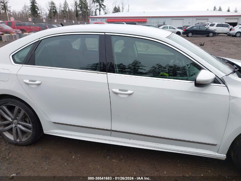 2016 VOLKSWAGEN PASSAT 1.8T R-LINE - 1VWAS7A31GC065090