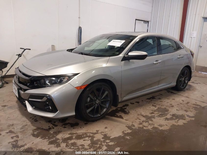 2020 HONDA CIVIC EX - SHHFK7H62LU208875