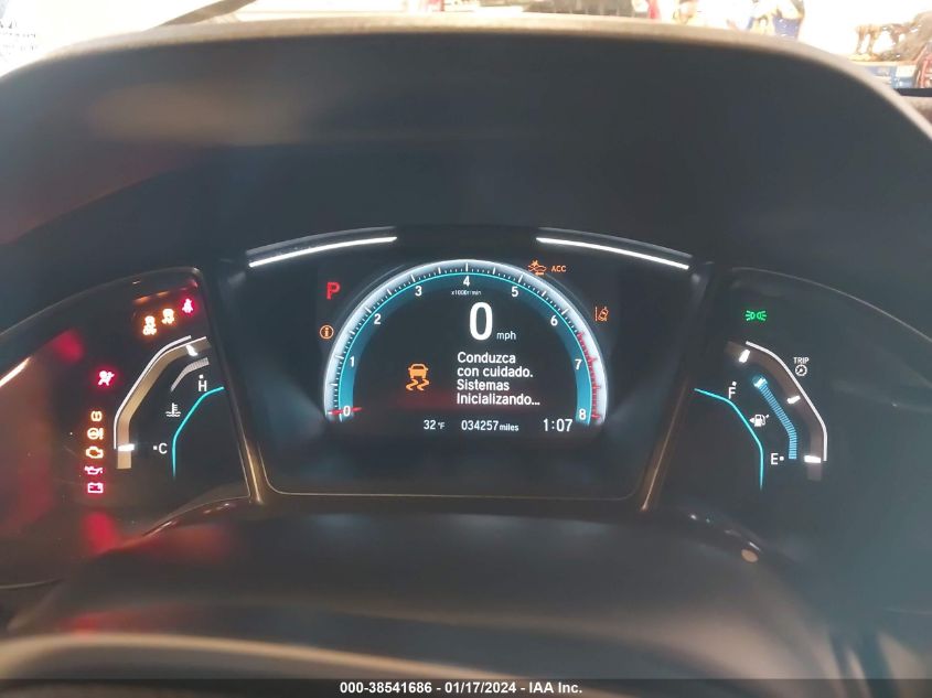 2020 HONDA CIVIC EX - SHHFK7H62LU208875