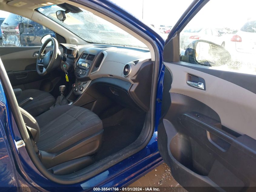 2013 CHEVROLET SONIC LT MANUAL - 1G1JD5SH5D4106718