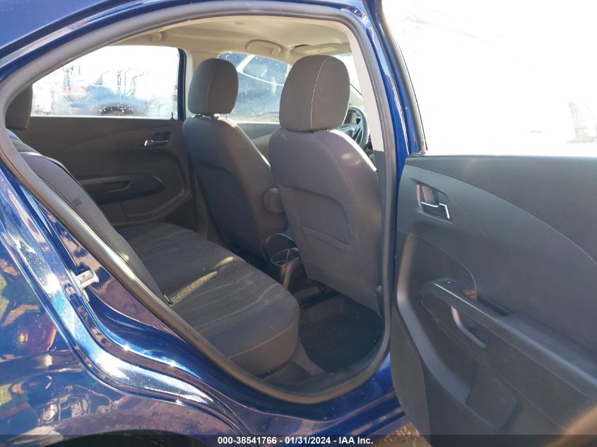 2013 CHEVROLET SONIC LT MANUAL - 1G1JD5SH5D4106718