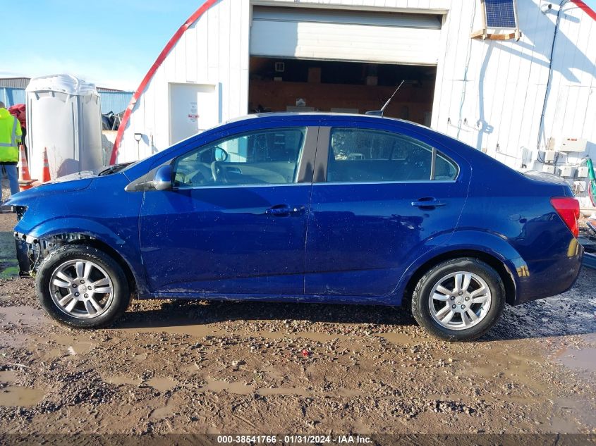 2013 CHEVROLET SONIC LT MANUAL - 1G1JD5SH5D4106718