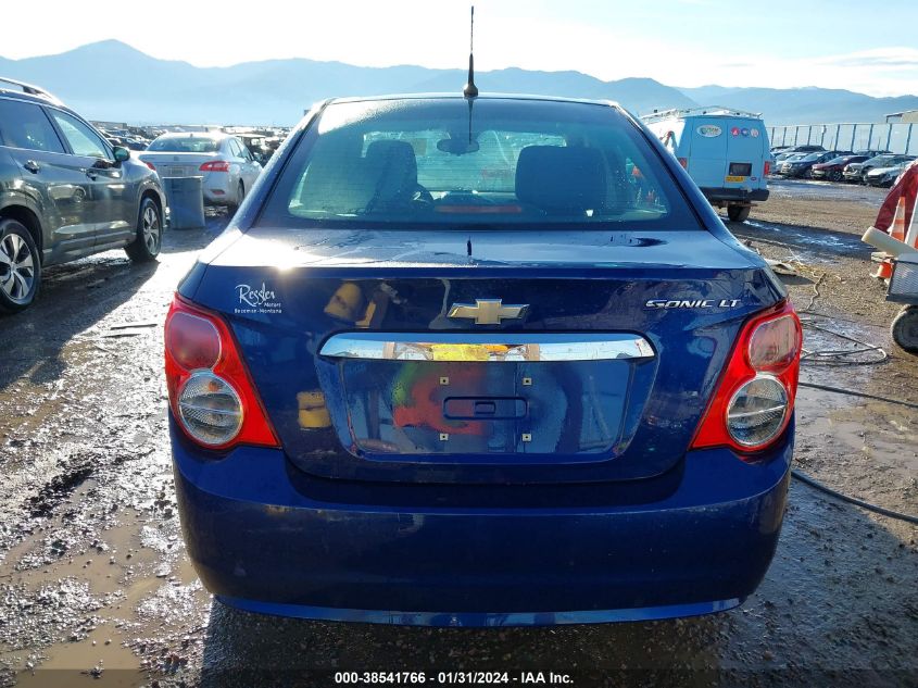 2013 CHEVROLET SONIC LT MANUAL - 1G1JD5SH5D4106718
