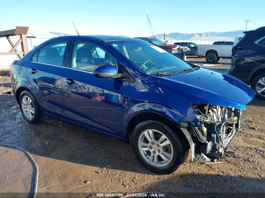 2013 CHEVROLET SONIC LT MANUAL - 1G1JD5SH5D4106718
