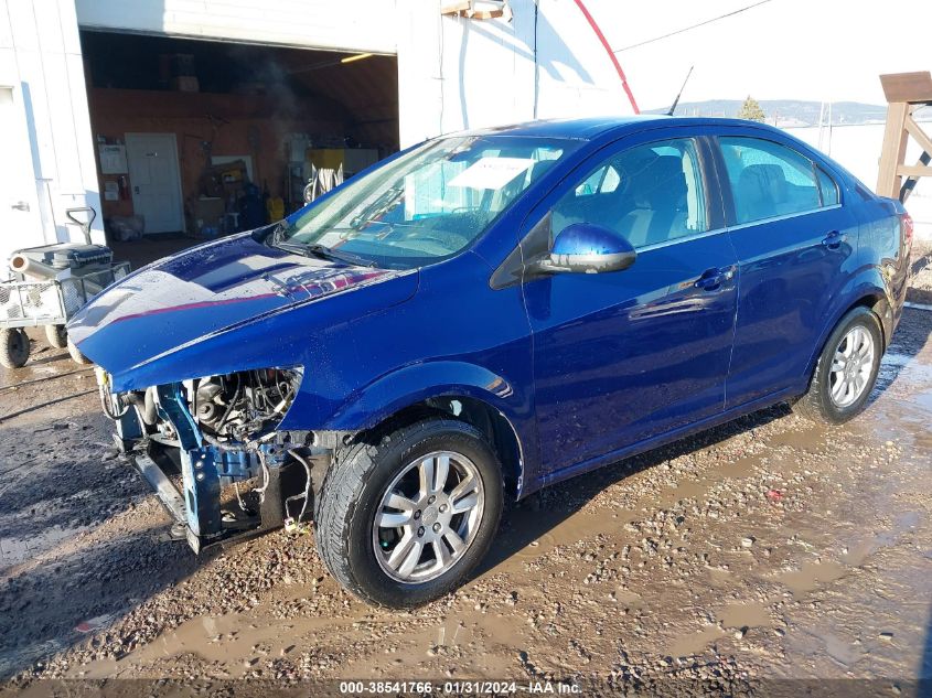 2013 CHEVROLET SONIC LT MANUAL - 1G1JD5SH5D4106718